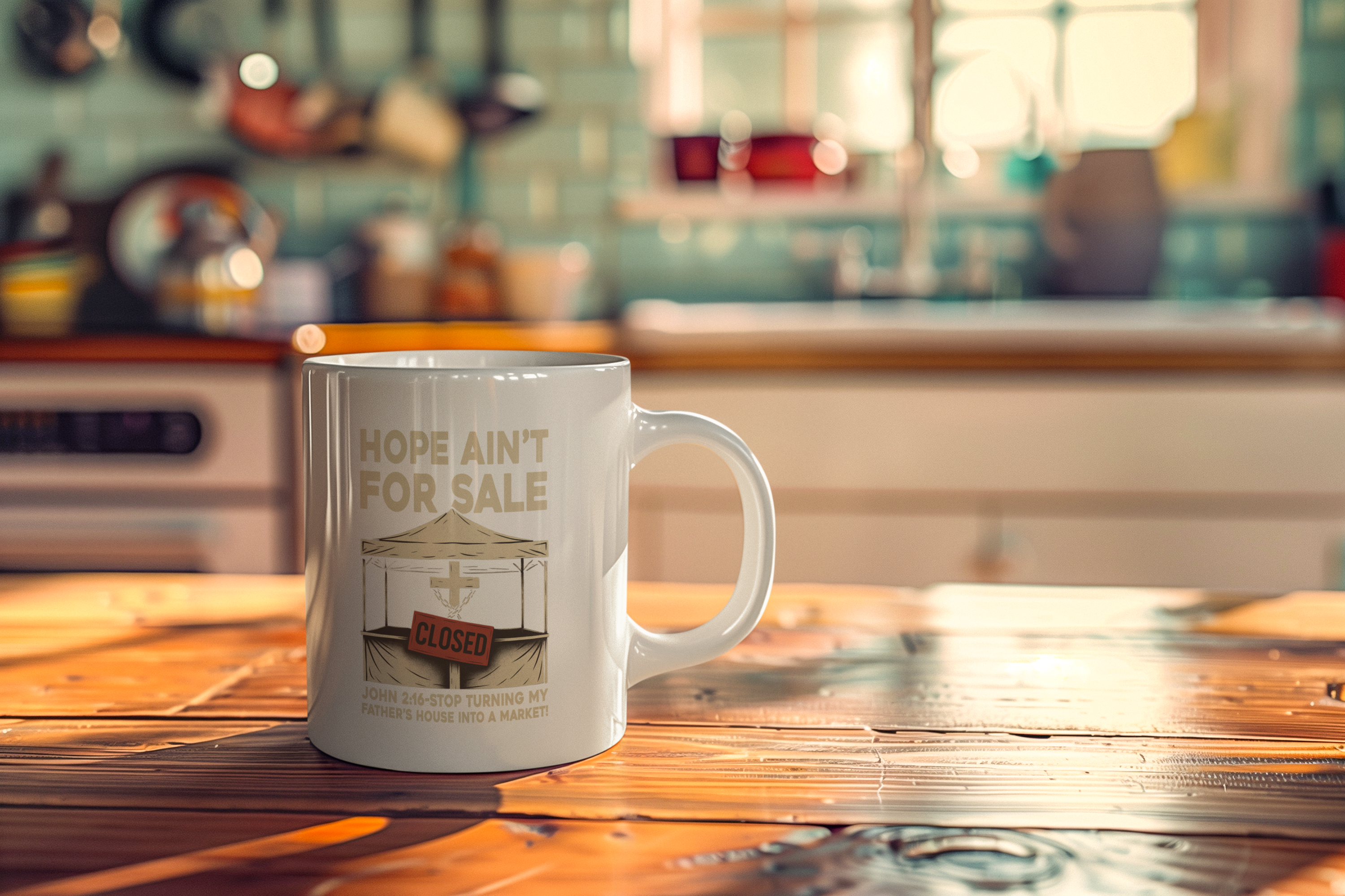 "HOPE AIN'T FOR SALE Mug'